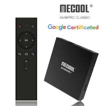 

KM9 Pro Classic Android 9.0 Pie ATV TV Box Google Certificated Voice Control TVBox 2G 16G Smart Mini PC Wifi Bluetooth S905X2