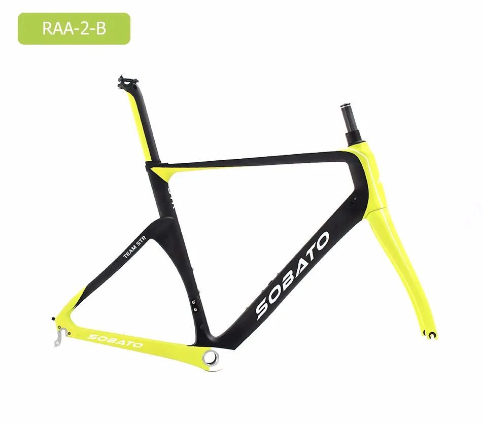 Sale full carbon disc brake Toray racing frameset with oem carbon 46/49/52/54/56/58cm 12