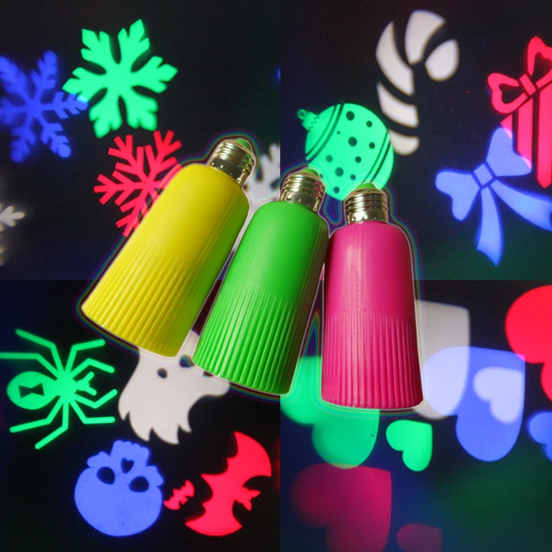 

LED rotation projection lamp stage light pattern lamp family gathering festival celebration lighting effect