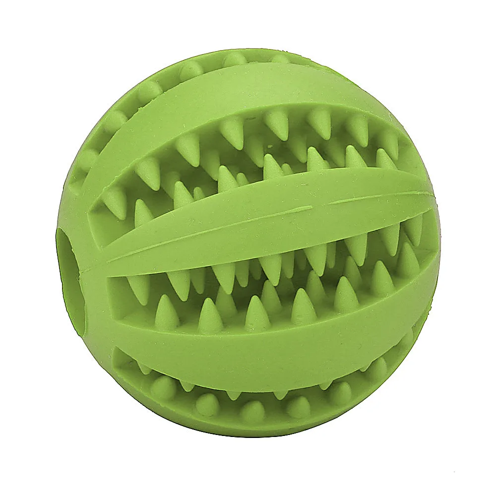 2018 TOP FUNNY Durable Non-Toxic Pet Tooth Cleaning Dog Odontoprisis Toy Balls for Training Playing Chewing 0502 | Дом и сад