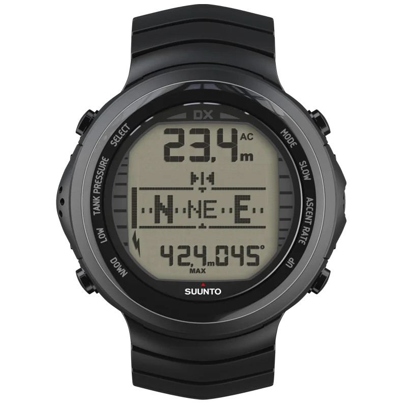 Дайвинг компьютер SUUNTO DX черный титановый запястье ж/USB