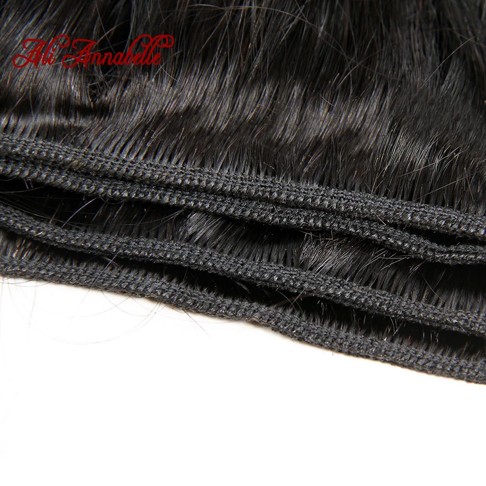 ALI ANNABELLE волосы перуанские свободные волнистые волосы 3 пряди 100% человеческие волосы для наращивания 10-28 дюймов волосы Remy натуральный