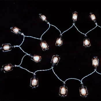 

Retro kerosene LED pendant string lights, curtain string lights, Christmas Day party decorative lights