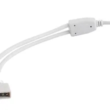 Один 4PIN Женский на две 4PIN Женский Splitter кабель для прокладки rgb