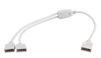 

one 4pin female to two 4pin female splitter cable for RGB strip