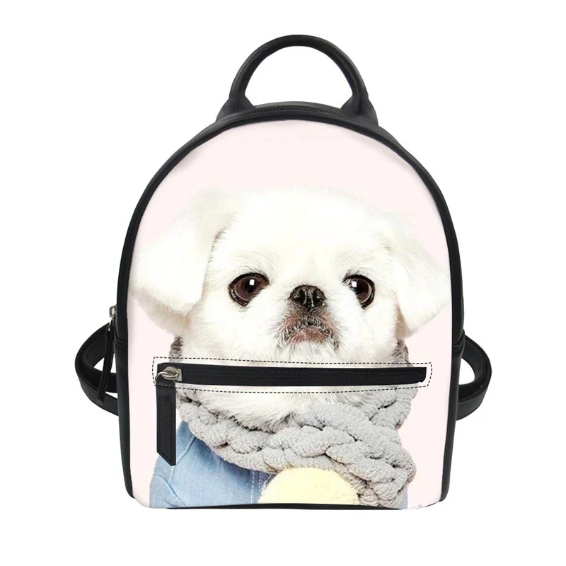 Рюкзак THIKIN Kawaii Bichon для девочек детские маленькие рюкзаки Модный женский рюкзак