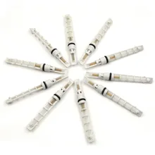 Gzhengtong 10 шт./лот белый R134a автомобильный Кондиционер дроссельной заслонки автомобиля A/C Дроссельный клапан тонкая шерстяная трубка