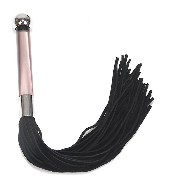 Detachable Flirt Leather Horse Whip Flogger Sexual Stimulation Product