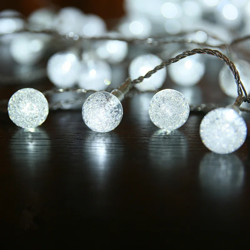 

Led bubble light bulb romantic light bulb decoration 10 meter 100 lamp