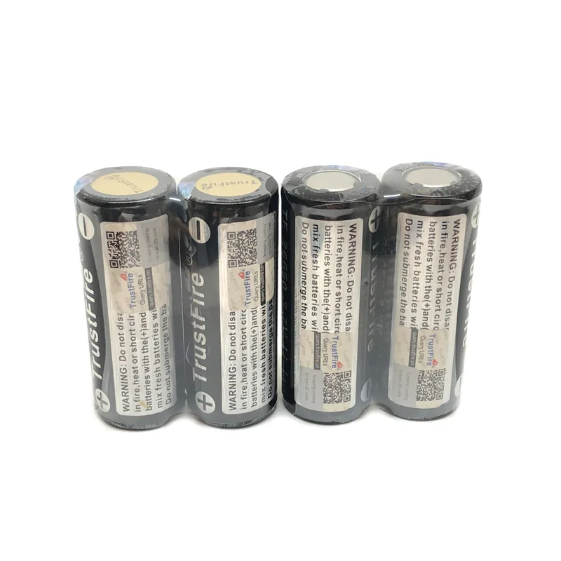

10pcs/lot TrustFire 3.7V 4000mAh TF 26650 Battery Rechargeable Lithium Protected Batteries Cell with PCB For Flashlights/E-Cigs