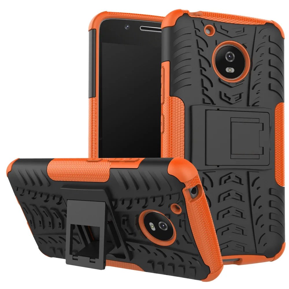 orange Модный чехол для телефона motorola mote G5 G6 G7 E4 E5 Z Z2 Z3 Play для moto X4 G7 power G6 plus, нескользящий Чехол-держатель - Цвет: orange