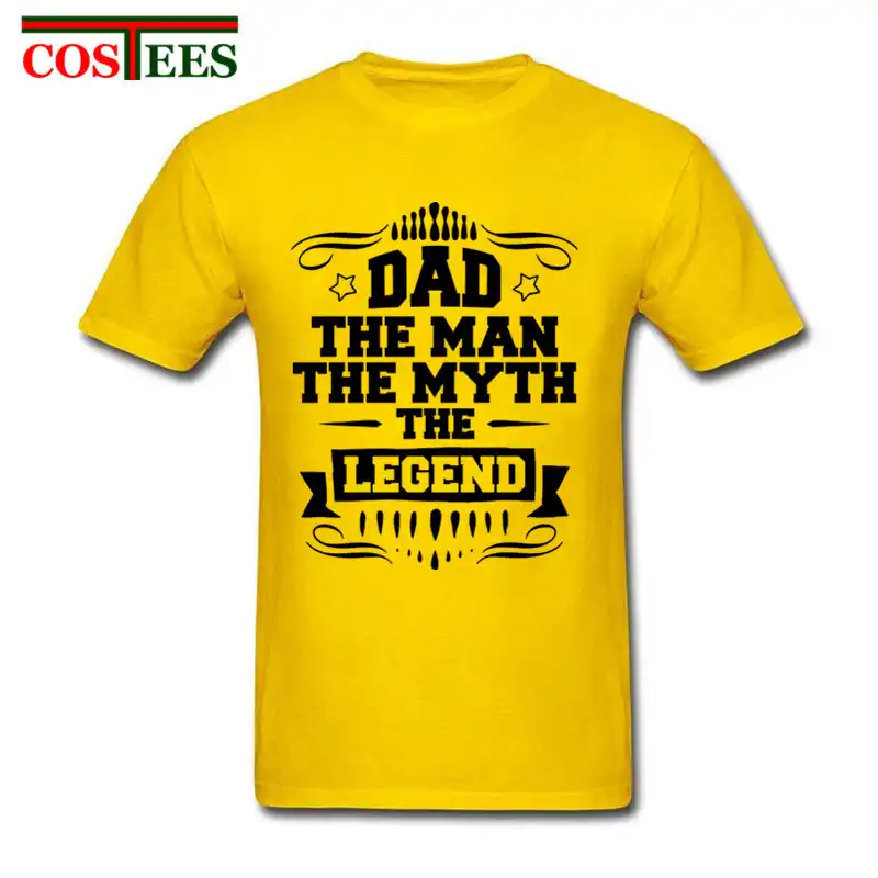 Piuttosto Papa Uomo Il Mito Leggenda Papa Lettera T Stampato Da Uomo Padre Regalo Di Giorno Magliette Famiglia Papa Di Compleanno Regalo T Shirt Magliette Aliexpress