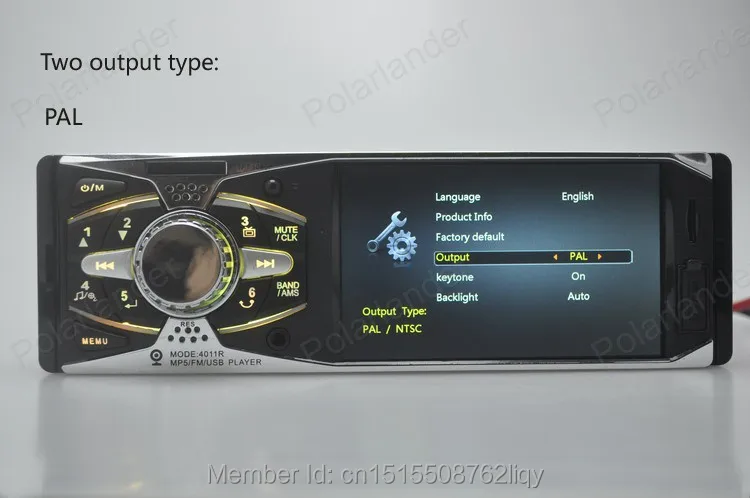 4,0 ''HD автомобильный стерео радио 12 В заднего вида TFT MP5 плеер AUX/SD/USB/FM зарядное устройство в тире 1 din MP3/MP4/аудио/видео/Автомобильная электроника