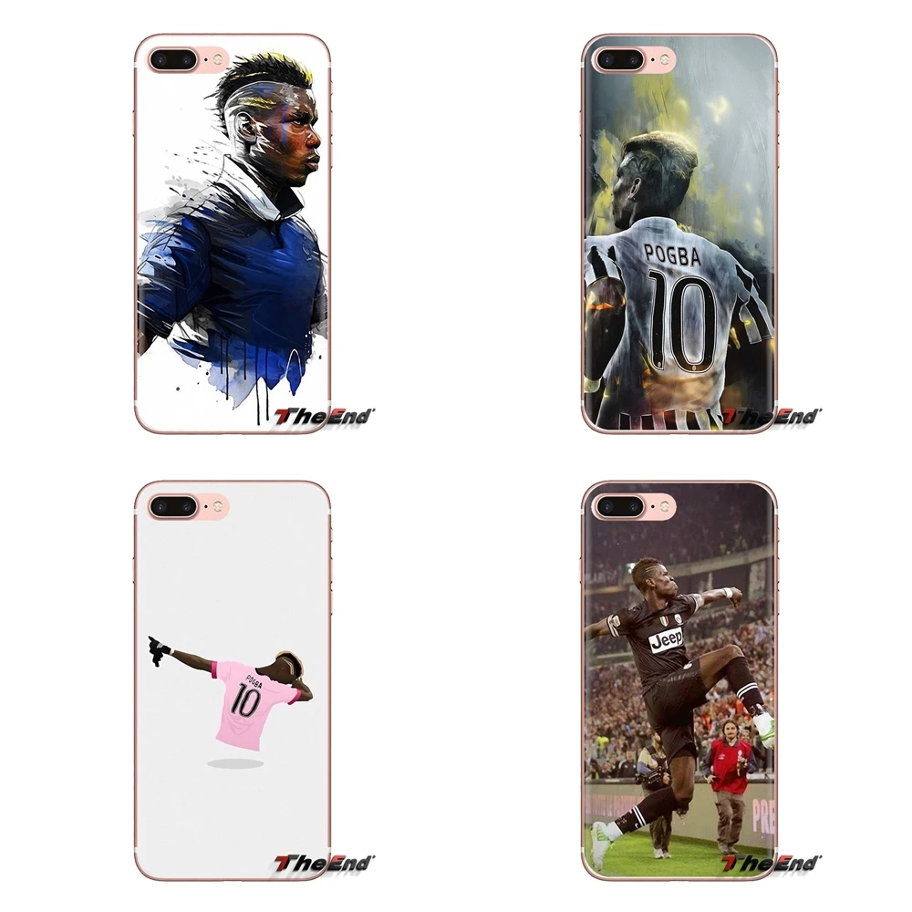 Soft Transparent Shell Covers For Xiaomi Redmi 4A S2 Note 3 3S 4 4X 5 Plus 6 7 6A Pro Pocophone F1 Paul Pogba |