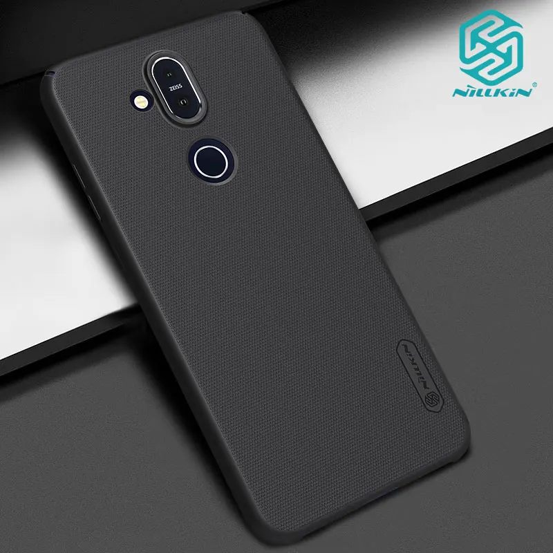 سفور نوكيا X7 حالة 8.1 غلاف Nillkin متجمد درع ظهر مقوى للكمبيوتر غطاء حالة لنوكيا 8.1X7 6.18''