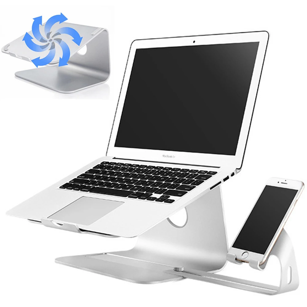 Aluminum Alloy Laptop Cooling Holder Desktop Ergonomics Heighten