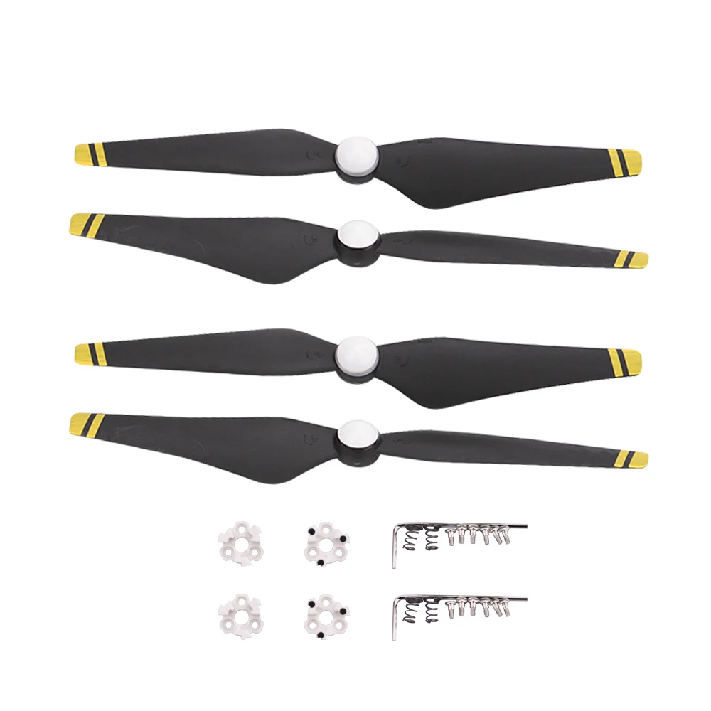 4 шт. Phantom пропеллер pro 9450 S лезвие для DJI Advanced 4A Drone Quick Release реквизит черное CW
