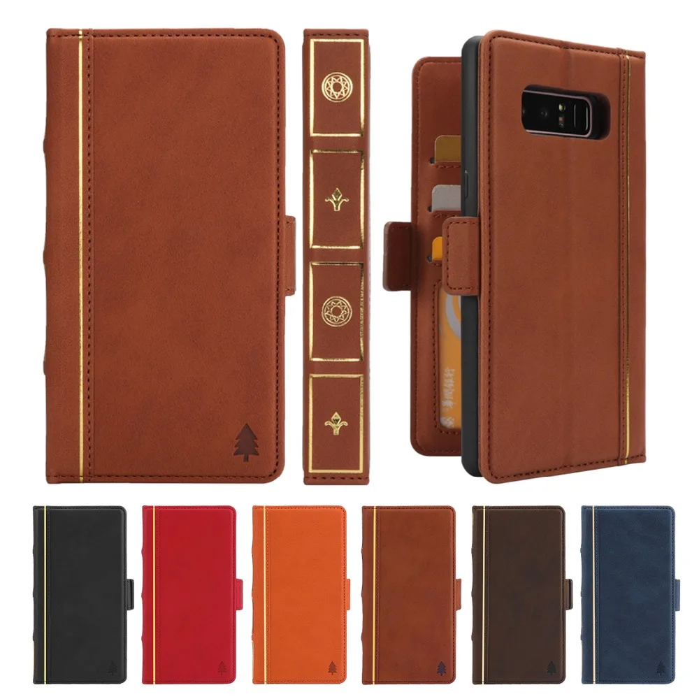 

For Iphone X Retro Vintage Book Wallet Leather Case Cover For Iphone 5 6 7 8Plus