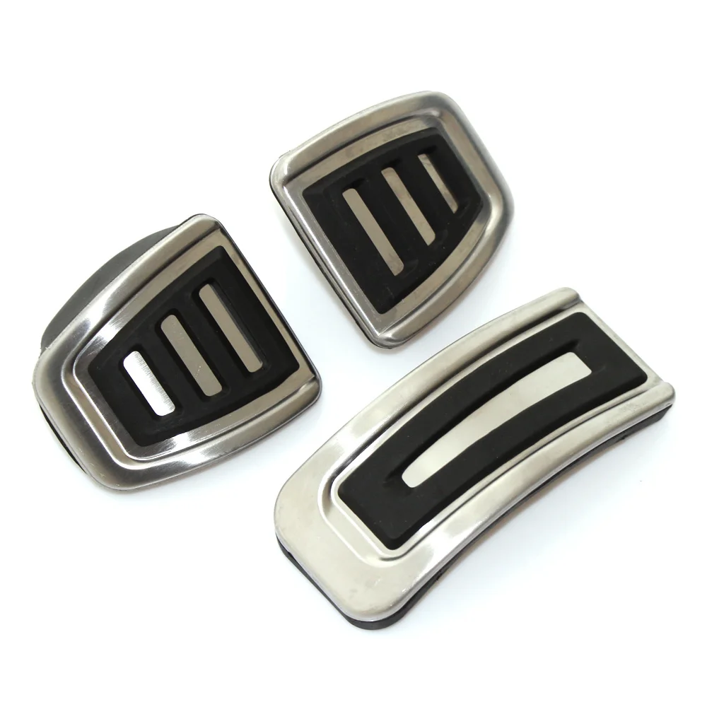 Prix pour Car Styling, Acier inoxydable MT Pédale Tapis Pour VW Polo Jetta MK4 Bora Golf MK4 Pour Seat Ibiza 6 K 6L 6J 3 pcs/ensemble Prix pour Car Styling, Acier inoxydable MT Pédale Tapis Pour VW Polo Jetta MK4 Bora Golf MK4 Pour Seat Ibiza 6 K 6L 6J 3 pcs/ensemble