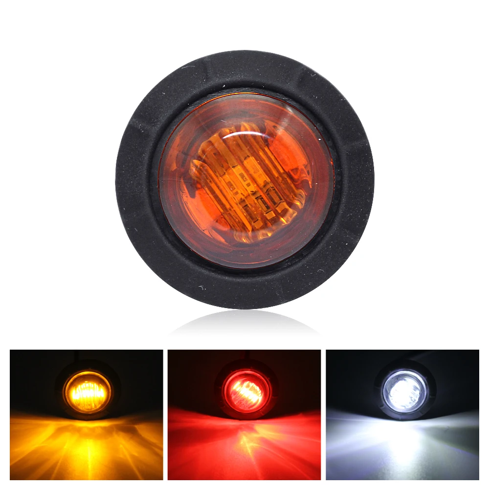 

DC 12V LED Side Marker Light Auto Truck Lorry Trailer Bus Tail Brake Light Car Warning Lamp Indicator Light Turn Signal