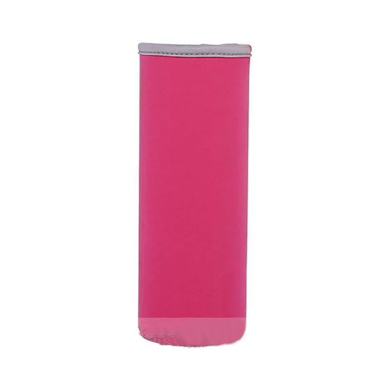 Ручной водяной Вакуумная чашка бутылка чехол Защитный чехол для 550/420/360/280 мл - Цвет: Rose 360ML