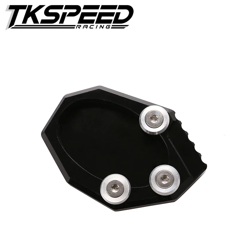 Free shipping Motorcycle CNC Aluminum Side Kickstand Stand Extension