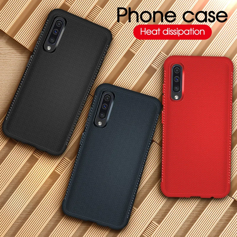 

GKK Case for Samsung A50 A30 A505 A70 A60 Case Soft TPU Shockproof Carbon Fiber Cover for Samsung galaxy A50 Case Coque