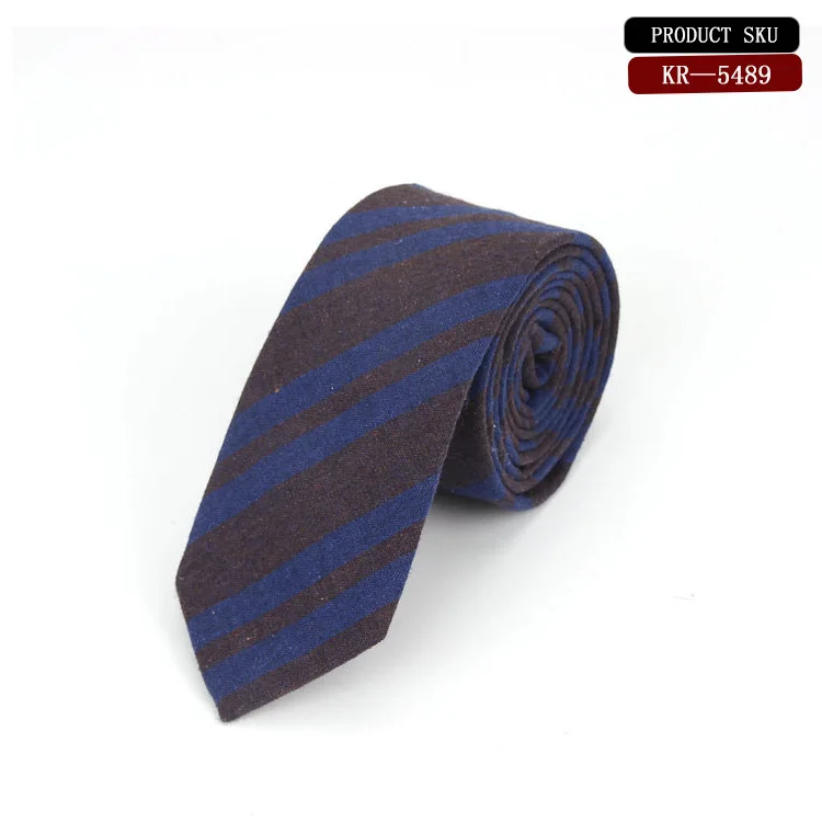 Повседневная мужская диагональные полосы галстук 6 см хлопчатобумажный галстук подарки для мужчин дизайнерские Галстуки Мода тонкая