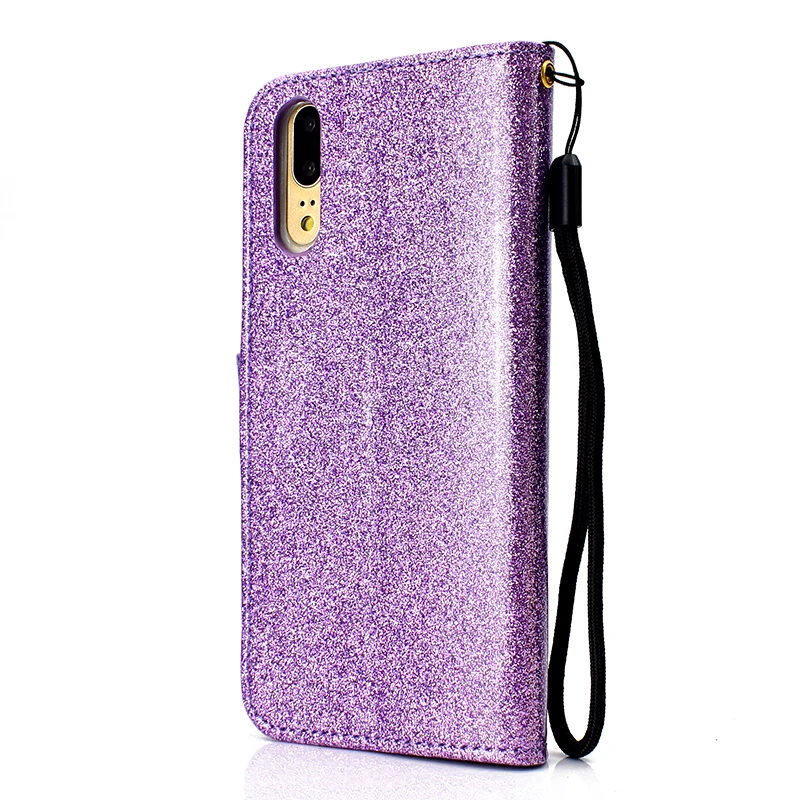 KEFO Bling Glitter Wallet Case For Huawei P20 Pro Diamond Flip Mirror Cover For Huawei P20 Lite P10 Lite P8 Lite 2017 Coque Capa (10)