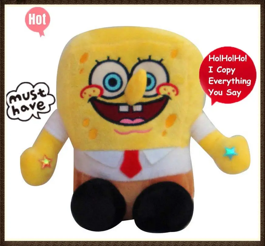 talking spongebob plush