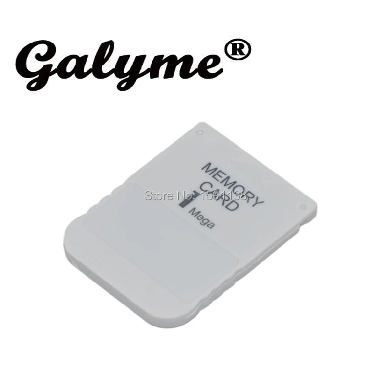 

Hot Sale White Color 1MB 1 MB 1M Memory Save Saver Card For Sony Performance for Playstation PS1 PSX Game Console System