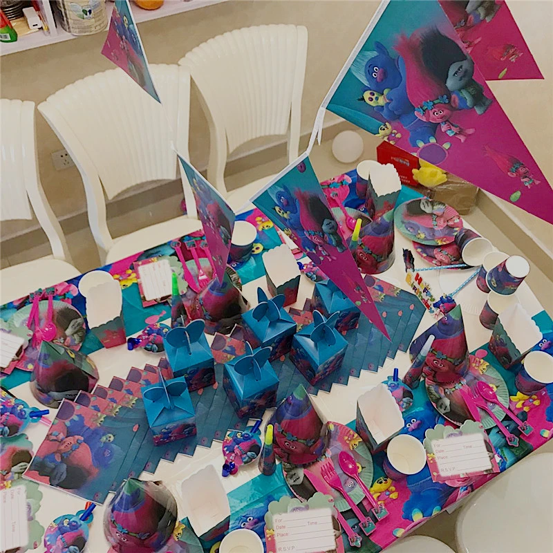 trolls baby shower theme