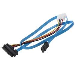 Кабель питания 7 Pin SATto SAS 29 Pin и 4 Pin