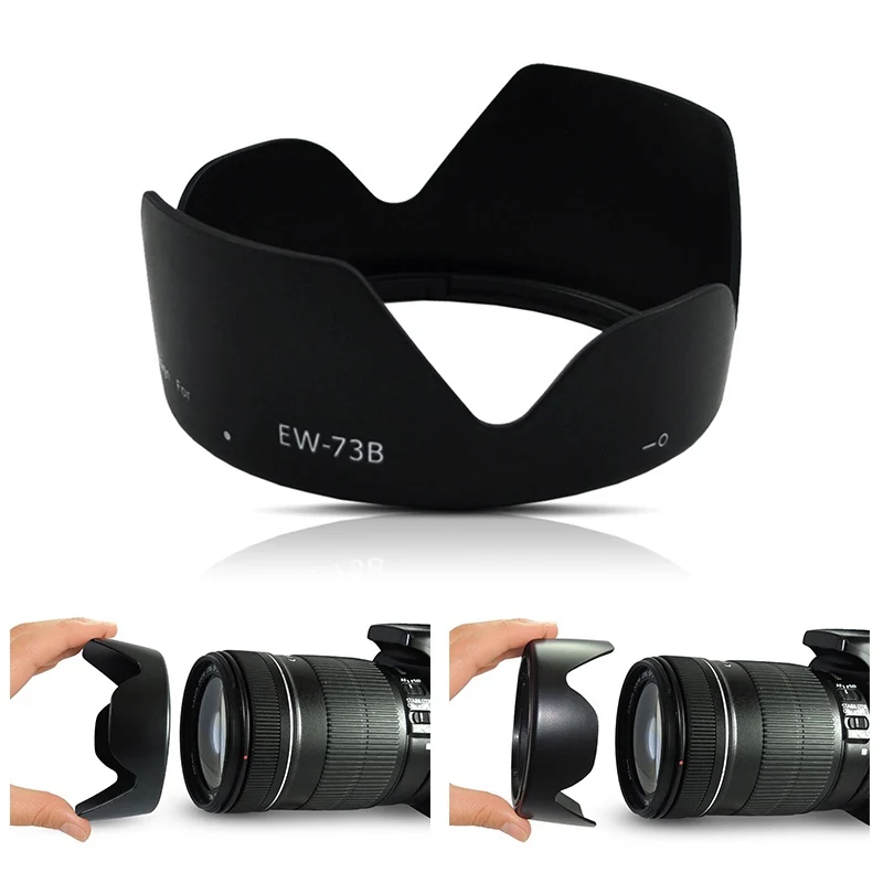 EW 73B EW63C II бленды для объектива камеры Canon EF S 18 55 мм f/3 5 6 IS STM|Бленды| |