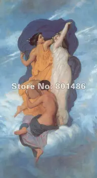

The Dance by William-Adolphe Bouguereau Museum Quality Oil Painting Reproductions On Canvas