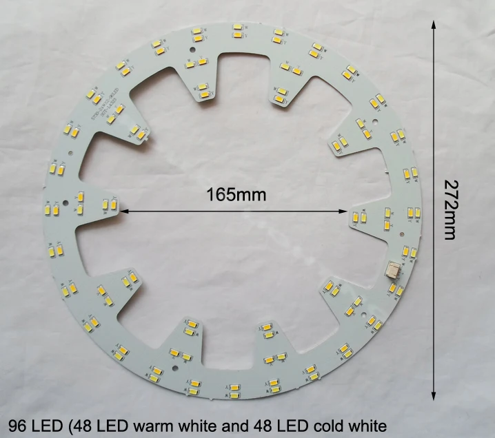 Новое поступление 120V 220V 230V 240V двойной цвет: теплый белый и холодный белый свет, 18 Вт, 24 Вт, светодиодный потолочный светильник, лампа для Сделай Сам установка круглый