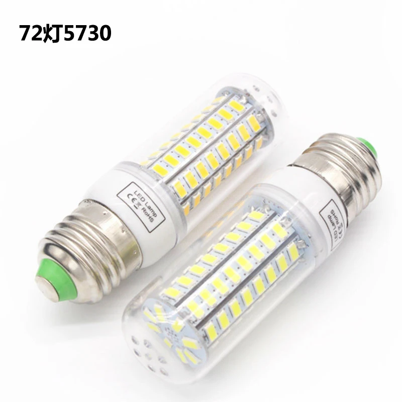 1 шт E27 GU10 светодиодный лампы SMD 5730 110 V 240 V Кукуруза лампы 24 36 48 56 69 72 светодиодная люстра Светодиодный светильник для дома ампулы