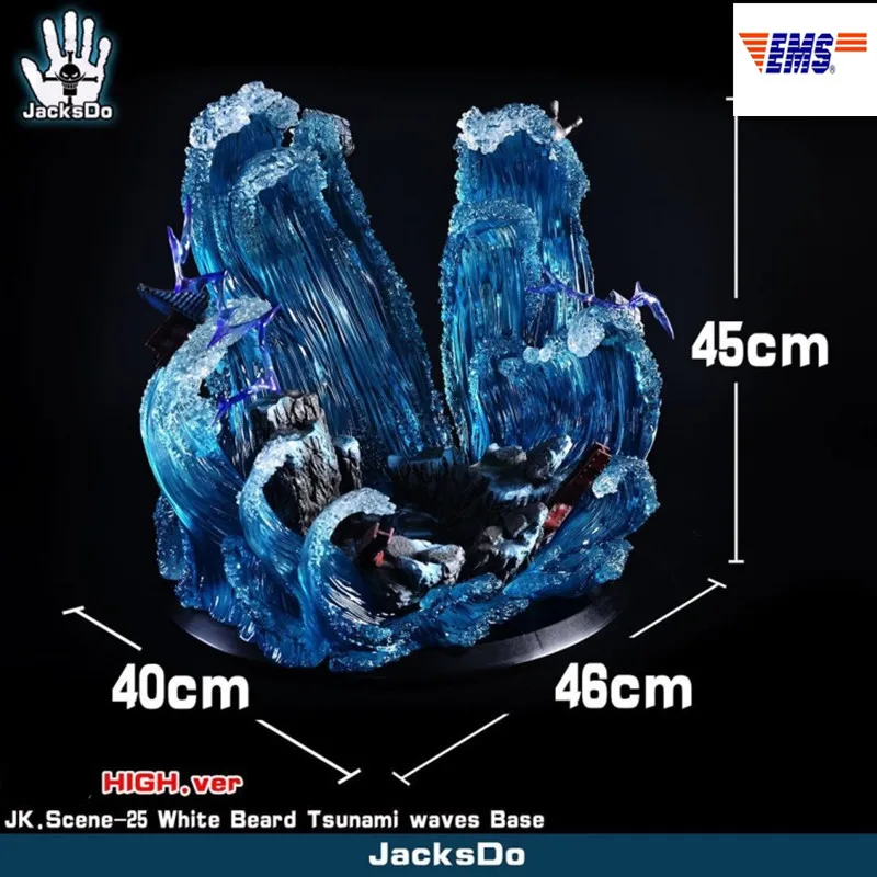 

Presale ONE PIECE Whitebeard Edward Newgate Tsunami Platform Accessory Resin Statue Model Toy (Delivery Period: 60 Days) X378