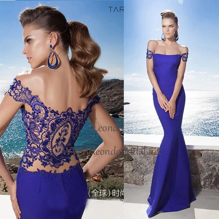 tarik ediz blue dress
