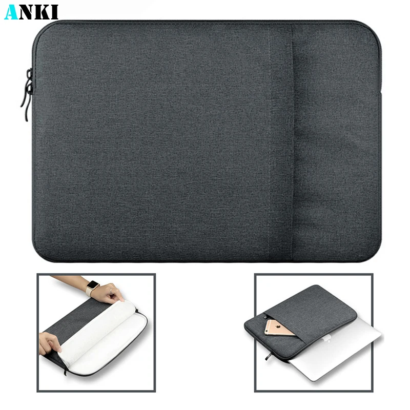Nylon Laptop Sleeve Bag Pouch for Macbook Air 11 13 Pro 13.3 15.4  Retina Unisex Liner Sleeve Notebook Case
