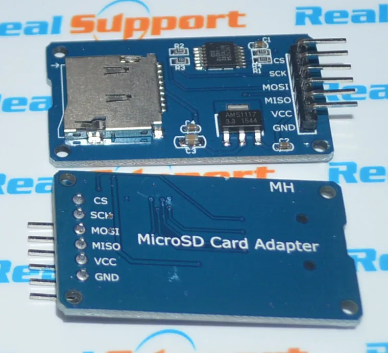 Микро SD карта Мини TF кардридер модуль SPI интерфейсы с чипом преобразователя