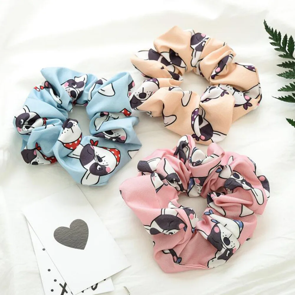 Fashion Cartoon Hair Accessories Wholesale Hair Scrunchie Ponytail