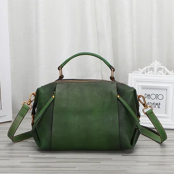

Norbinus 2018 Vintage Cowhide Women Shoulder Bag Luxury Brand Genuine Leather Handbag Ladies Messenger Crossbody Bag Tote Bolsas
