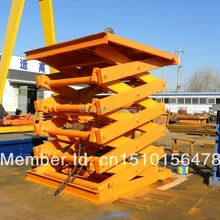 SJG1.5-8.5 стационарная гидравлическая ножничный грузовой подъемник платформы