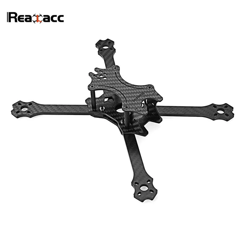 

Realacc Flywin 220mm Wheelbase 4mm Arm X Type Carbon Fiber Frame Kit w/ 5/12V PDB Board For RC Multicopter Models Motor DIY Accs