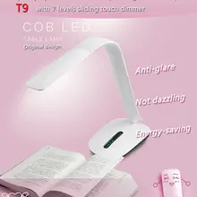 [Семь Neon] Мода Портативный 7 Вт 30lm 7 градусов затемнения света, любой угол регулируемый, LED Настольная лампа, LED настольная детская настольная лампа