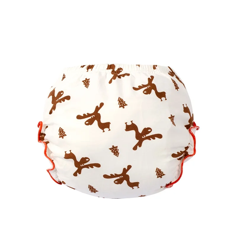 elk wapiti moose print baby underwear bebe training pants