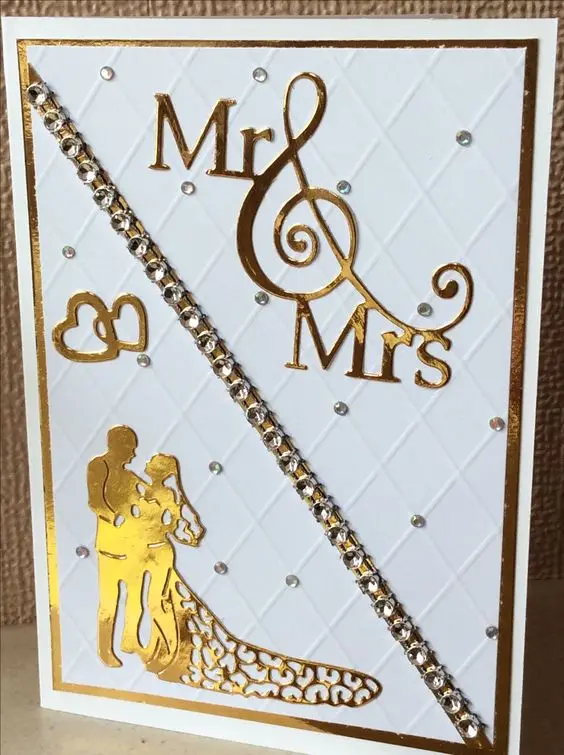 

Mr and Mrs Metal Cutting Dies Stencils for DIY Scrapbooking Decorative Embossing card making