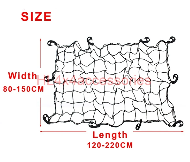 Car roof rack net09