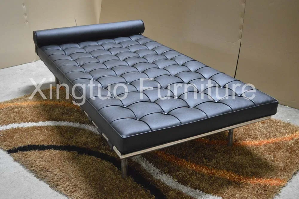 Barcelona Daybed Bed Mies Couch Leather Barcelona Bed Couch Leather